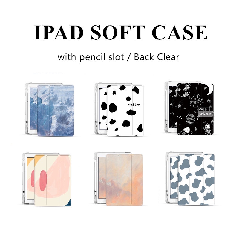 Bao Da Thời Trang Cao Cấp Cho Ipad Pro11 "2018 2020 10.2" 7th / 8th Air4 10.9 "Air3 / Pro 10.5" Air1 Air2 5th 6th