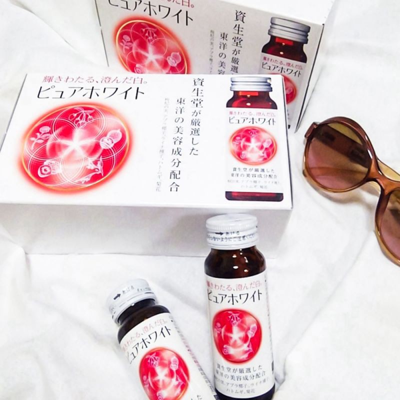 Nước uống làm trắng da Shiseido Pure White