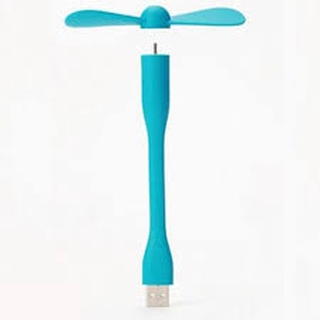 Quạt usb chong chóng, quạt kẹp pin sạc mini 2 cánh Siêu Mát Cổng Usb