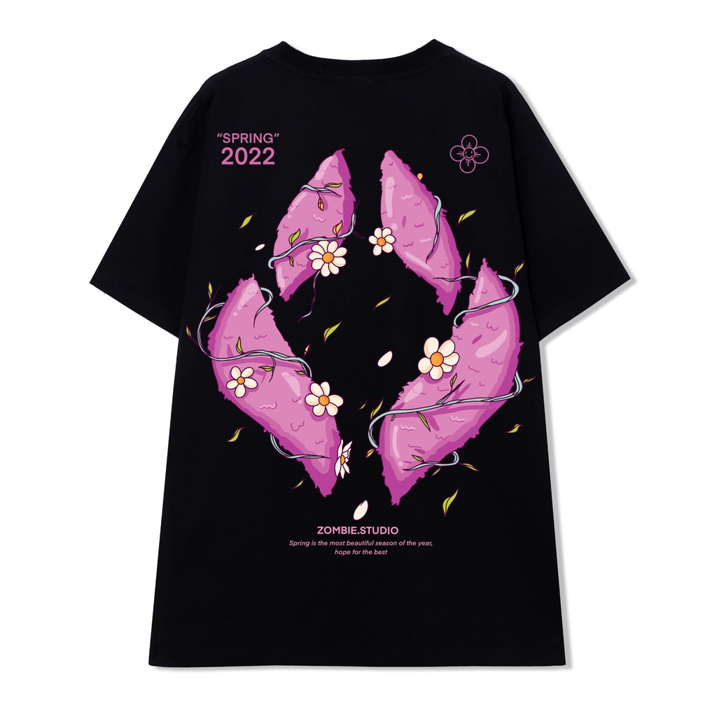 ÁO THUN SPRING UNISEX FORM RỘNG LOCAL BRAND NAM NỮ