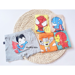 Sét 5 Quần Chíp Đùi Siêu Nhân Minky M0m Cho Bé(SP001228)