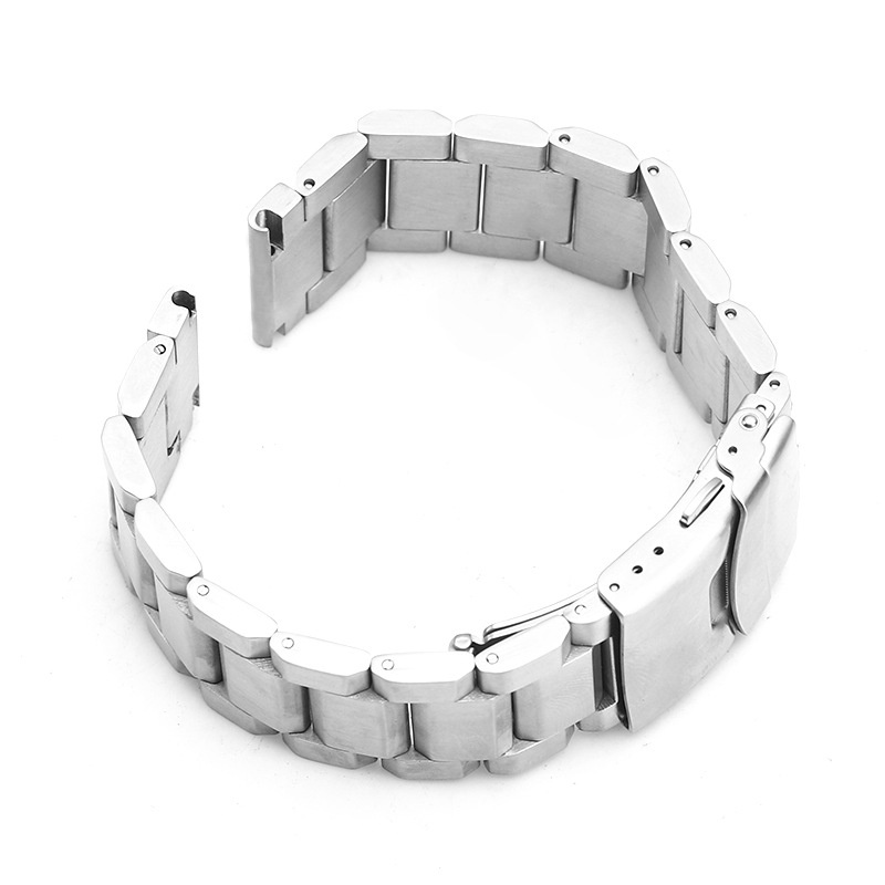 Dây Đeo Đồng Hồ Bằng Thép Không Gỉ 18mm 20mm 22mm 24mm Sang Trọng Cho S-eiko Gt3pro