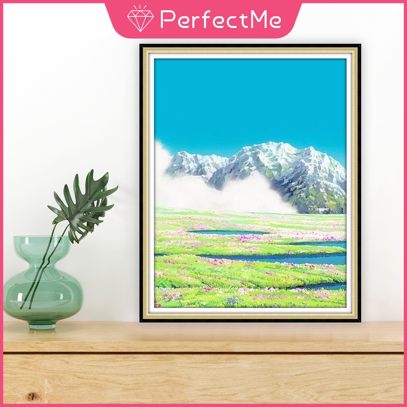 Bộ tranh đính đá 5D tự làm 30x40cm hình phong cảnh