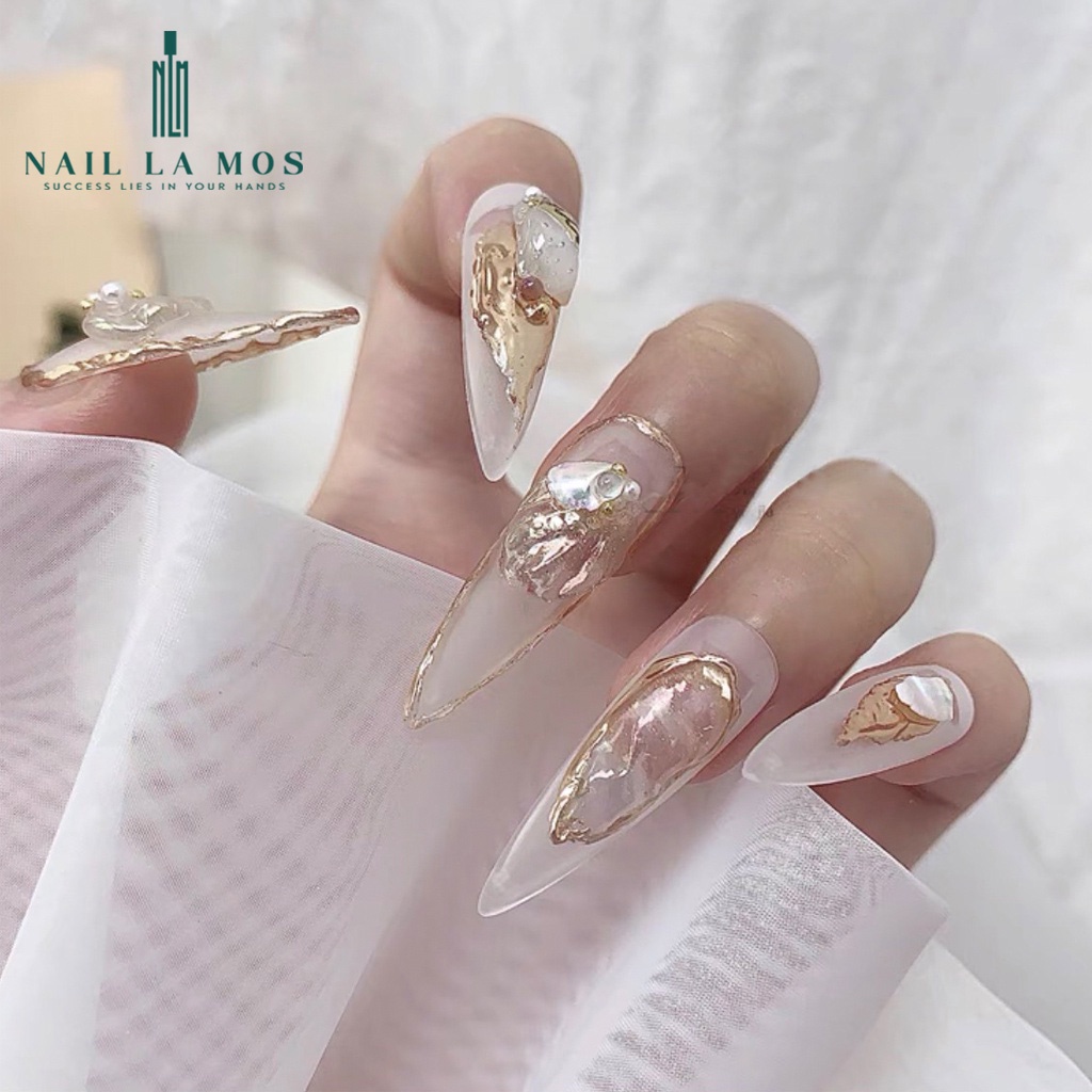 Gel nặn nail tạo hình đồ vật - gel khô nặn hoa 3D tiện lợi