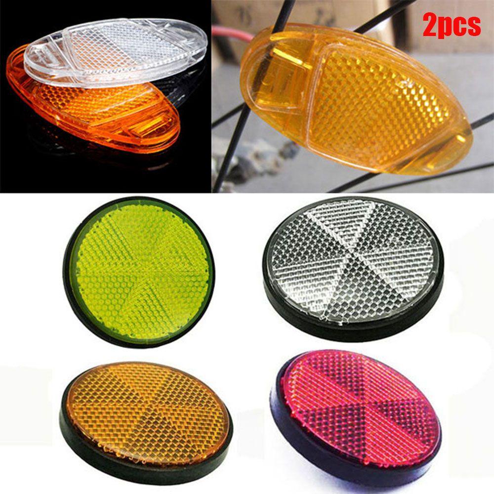 2 Miếng Phản Quang Bằng Nhựa Gắn Căm Xe Đạp