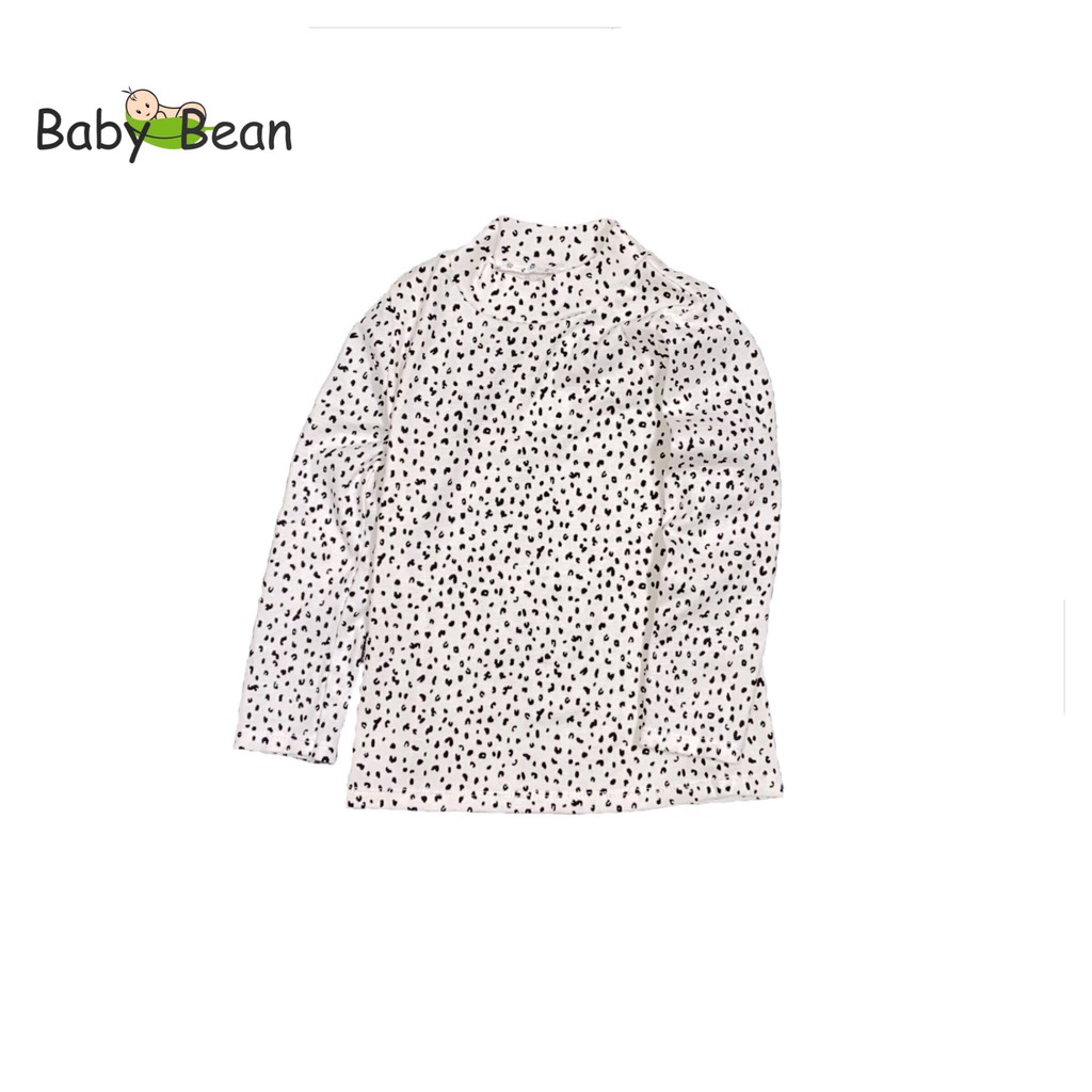 Áo Thun Cotton Cổ Lọ Bé Gái BabyBean