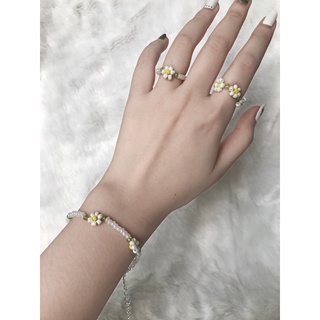 Vòng tay hoa cườm handmade