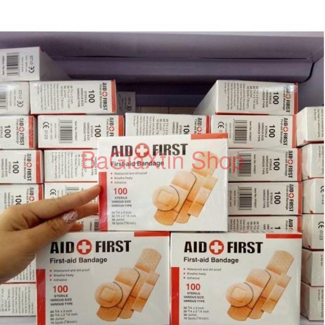 chuyên sỉ BĂNG DÁN VẾT THƯƠNG URGO AID FIRST ( Hộp 100 cái)