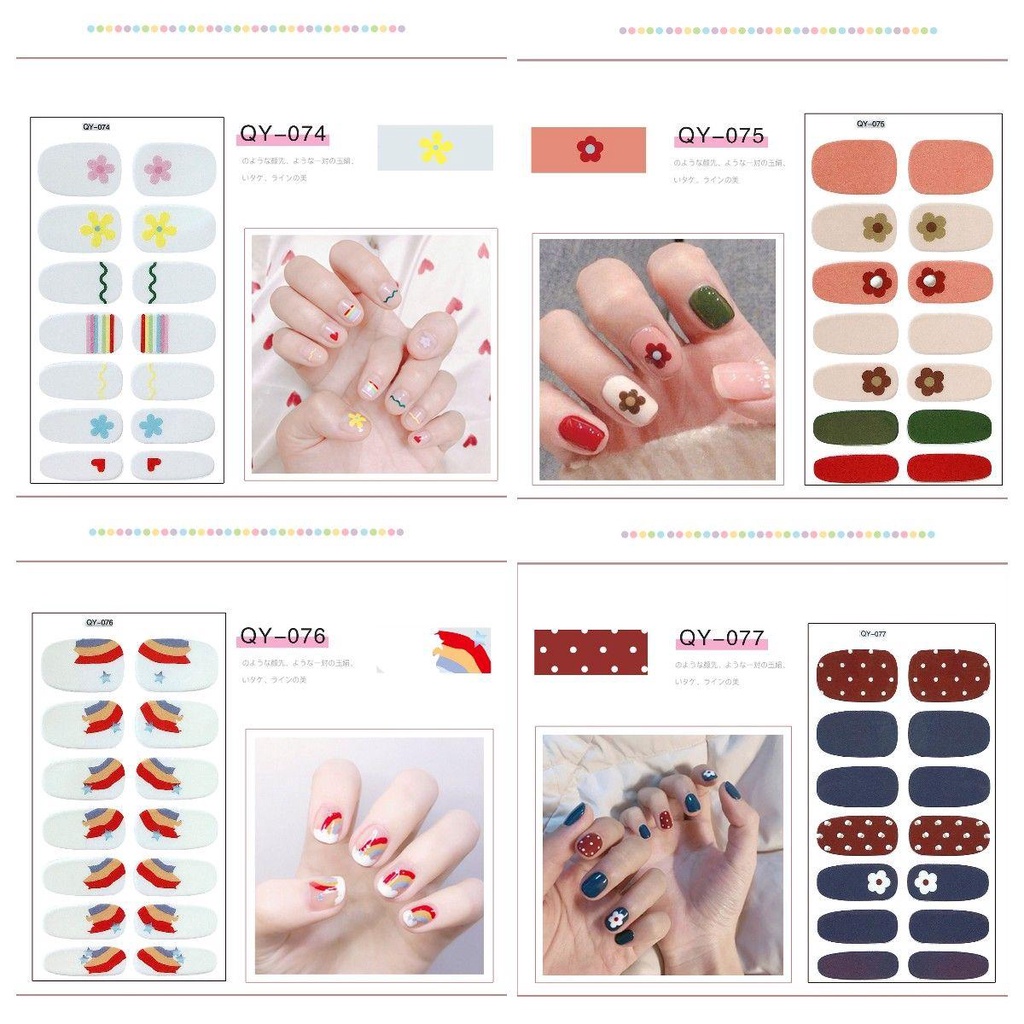 Miếng Dán Trang Trí Móng Tay Họa Tiết Trái Cây 3D Dễ Thương DIY