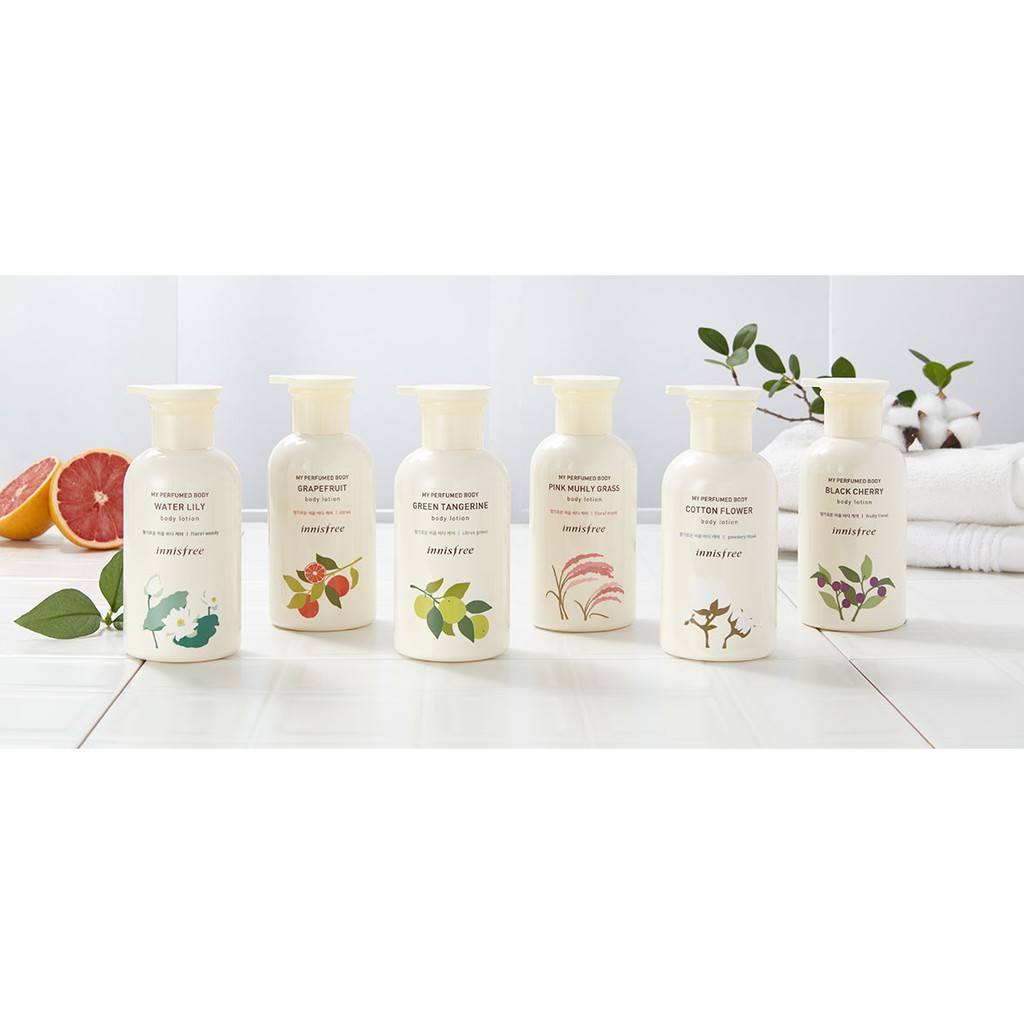 SỮA DƯỠNG THỂ HƯƠNG NƯỚC HOA  INNISFREE MY PERFUMED BODY LOTION