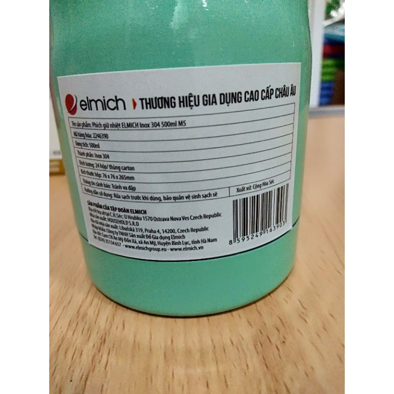 Bình giữ nhiệt Elmich 500ml(6390)