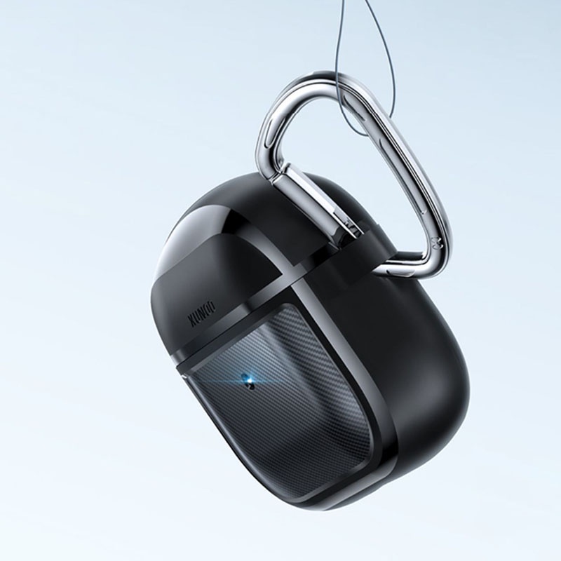 Ốp XUNDD dùng cho tai nghe AirPods Pro 2 / AirPods Pro / AirPods 3 / AirPods 1/2 Chống sốc, vân carbon