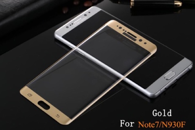 Miếng dán Kính cường lực 4D Samsung Note FE / NOTE 7 full màn hình