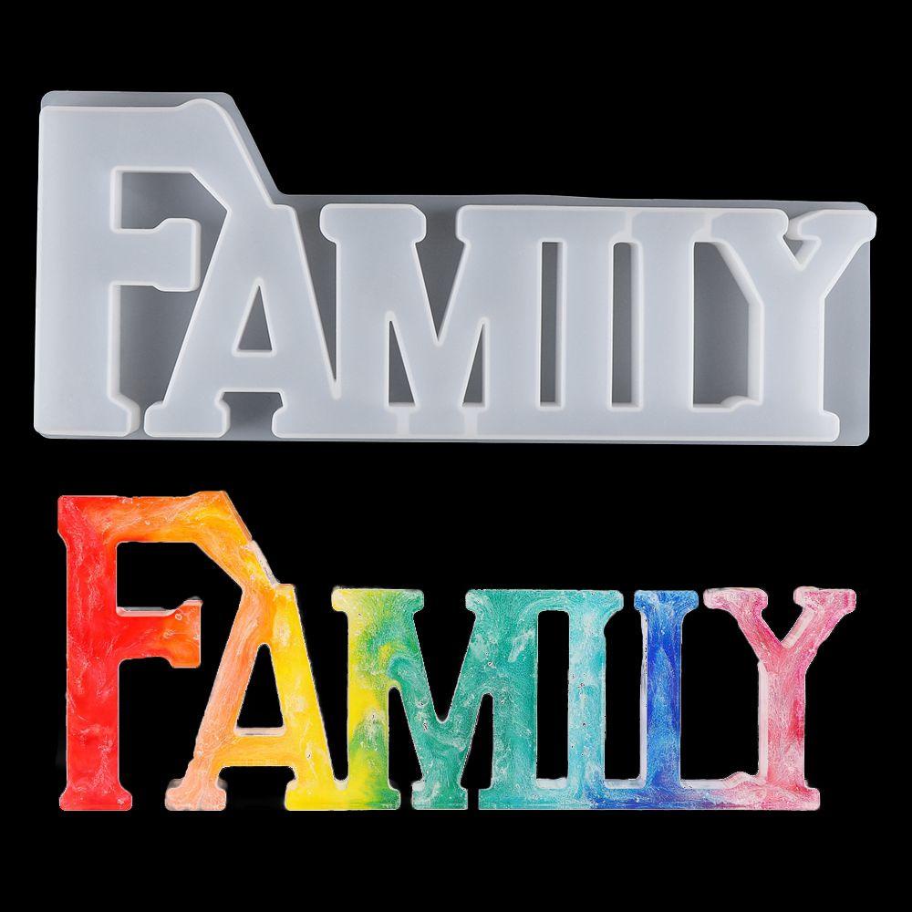 Khuôn Làm Vật Liệu Resin 24 Ô Hình Chữ LOVE / HOME / FAMILY|Keo Dán Chất Lượng Cao Chuyên Dụng