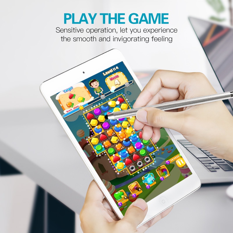 Bút cảm ứng Guugei 2 trong 1 cho điện thoại/ máy tính bảng