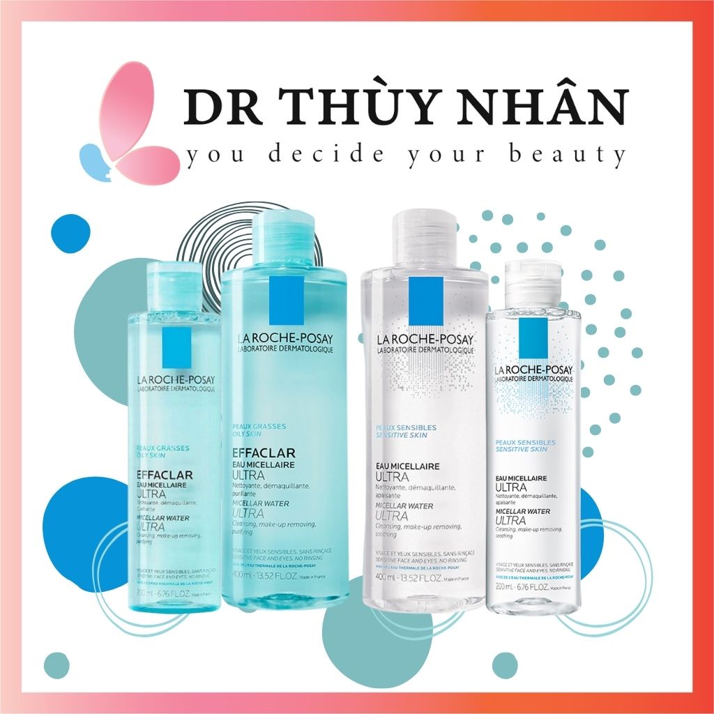 Nước tẩy trang La Roche-Posay Micellar Water Ultra