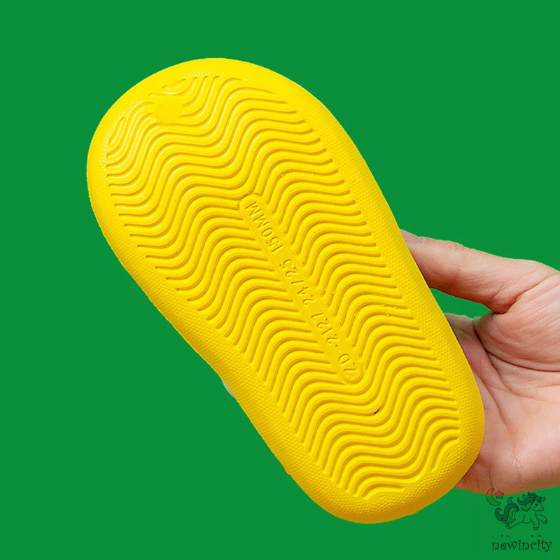 Dép đế mềm họa tiết hoạt hình phong cách Hàn Quốc thời trang dành cho trẻ em