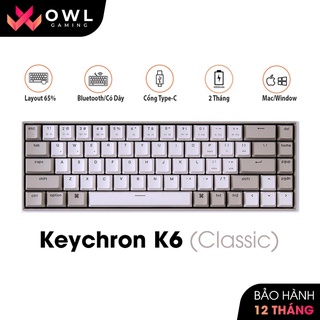 Bàn phím cơ Keychron K6 (Classic) (Hàng chính hãng) thumbnail