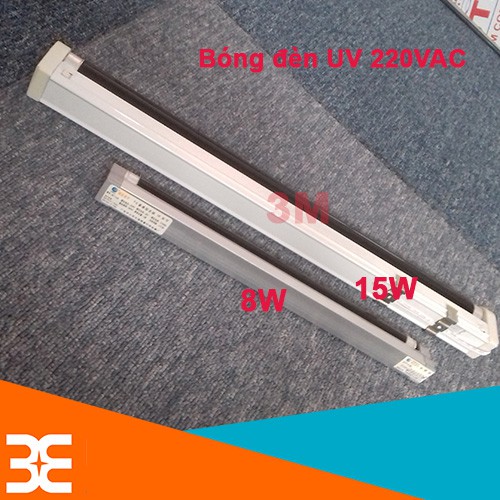 Đèn UV 220VAC 8W, 15W