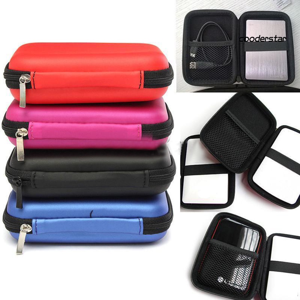 COOD-st 2.5 Inch External USB Hard Drive Disk Carry Case Cover Pouch Bag for SSD HDD