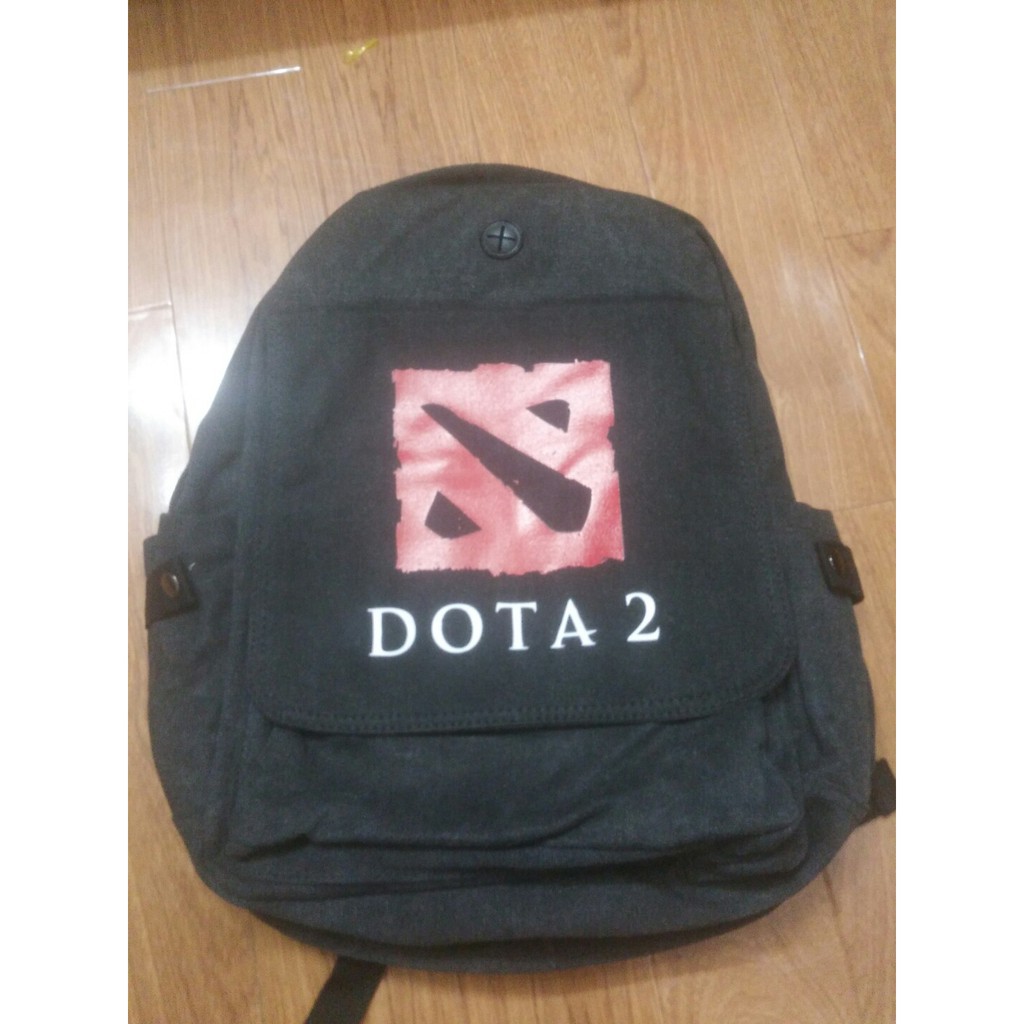 Balo nam đi học đi chơi vải bố (canvas) họa tiết Dota 2