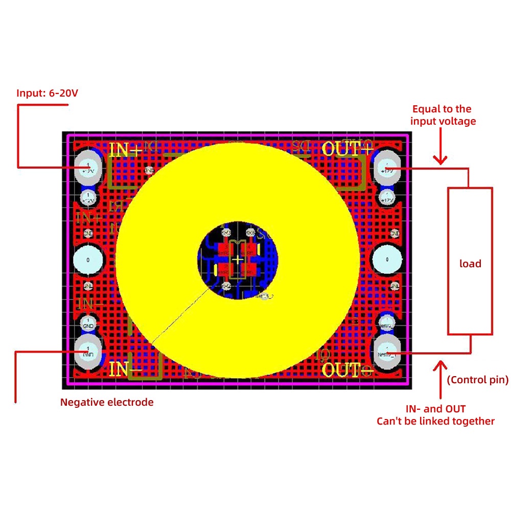Mô đun cảm biến Pcbfun công tắc cảm ứng 3a 12v chuyên dụng