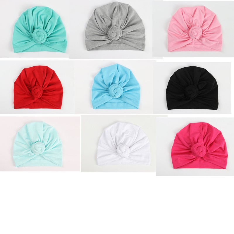 Mũ turban thắt nút dễ thương cho mẹ và bé