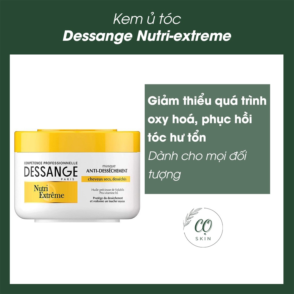 Kem ủ tóc phục hồi Dessange Nutri-extreme của Pháp