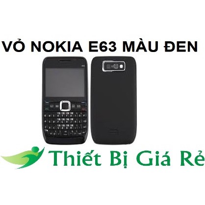 VỎ NOKIA E63 MÀU ĐEN
