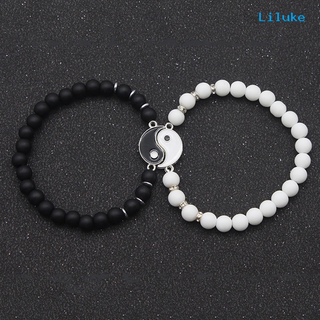 Vòng Tay Cặp Đôi Liluke Phong Cách Trung Hoa Thái Cực Quyền Có Thể Điều Chỉnh