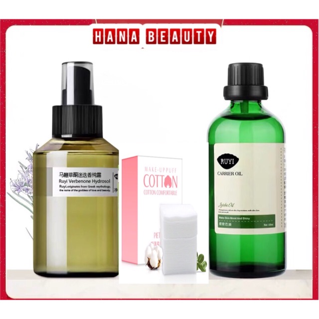 [TẶNG BÔNG ĐẮP TONER] Cặp Đôi Giảm Mụn Đầu Đen ,làm sạch sâu ,Se khít lỗ chân lông