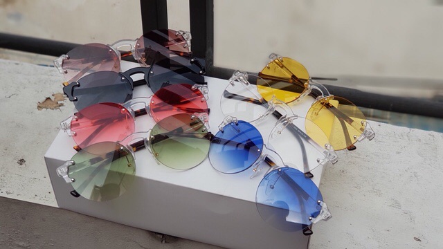 Mắt kính xi ốc hot trend thời trang❤️FREESHIP❤️gọng kính mát nữ ulzzang cao cấp AH424 | BigBuy360 - bigbuy360.vn