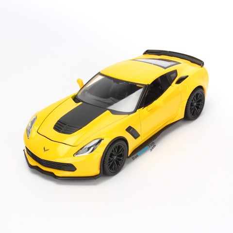 MÔ HÌNH XE CORVETTE Z06 YELLOW 1:24 MAISTO MH-31133