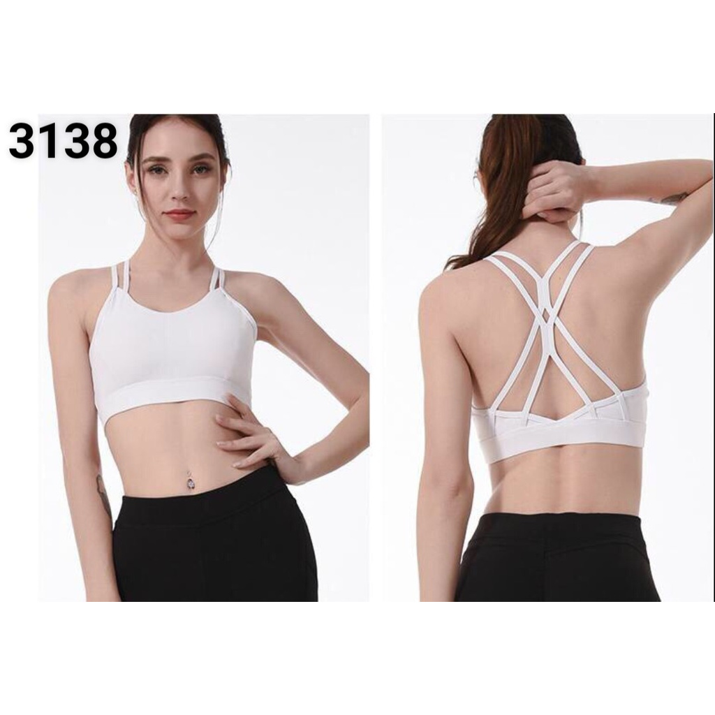 áo Tập Bra Lưng đan Chéo Cao Cấp
