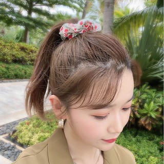 Cột tóc Vải Scrunchies- Dây cột tóc dễ thương nhiều màu