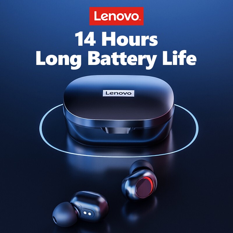 LENOVO Tai Nghe Bluetooth 5.0 PD1X Không Dây Nhét Tai Chống Ồn Có mic Giảm Tiếng Ồn TWS