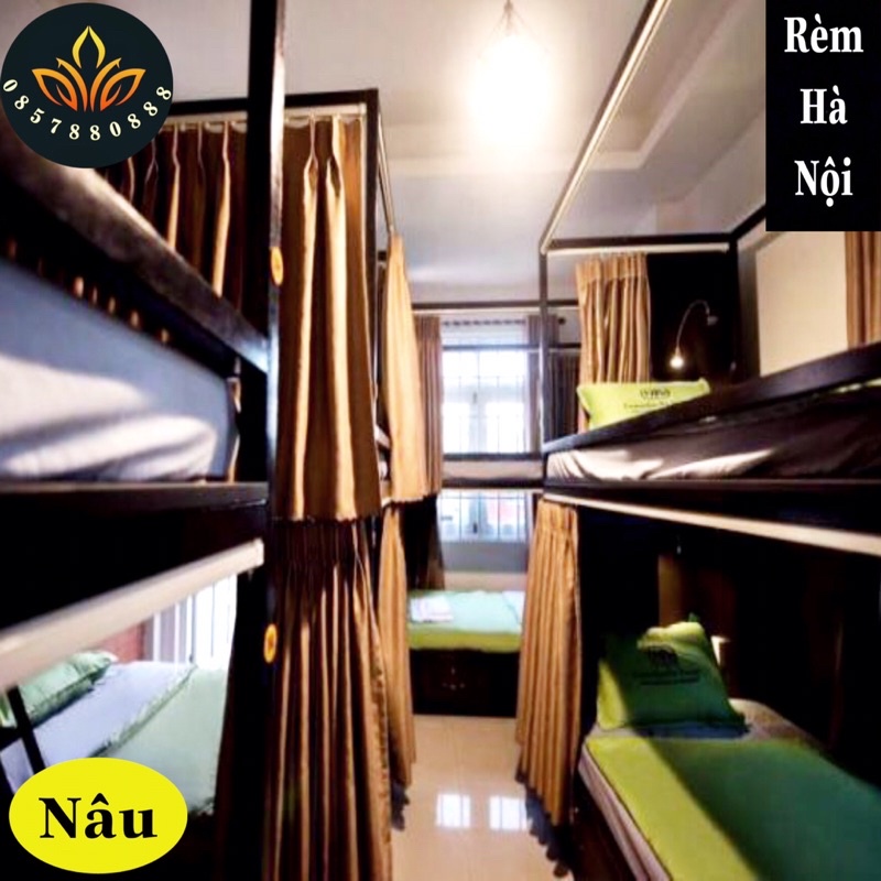 Rèm KTX, rèm giường tầng, Rèm giường ký túc xá, Rèm home stay