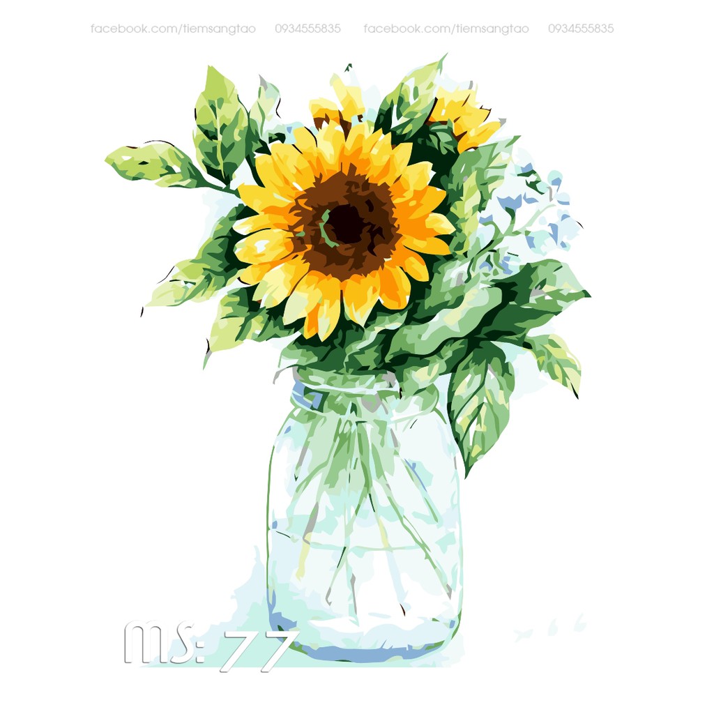 Tranh sơn dầu số hóa tự tô TINH KHÔI - Có Khung | BigBuy360 - bigbuy360.vn