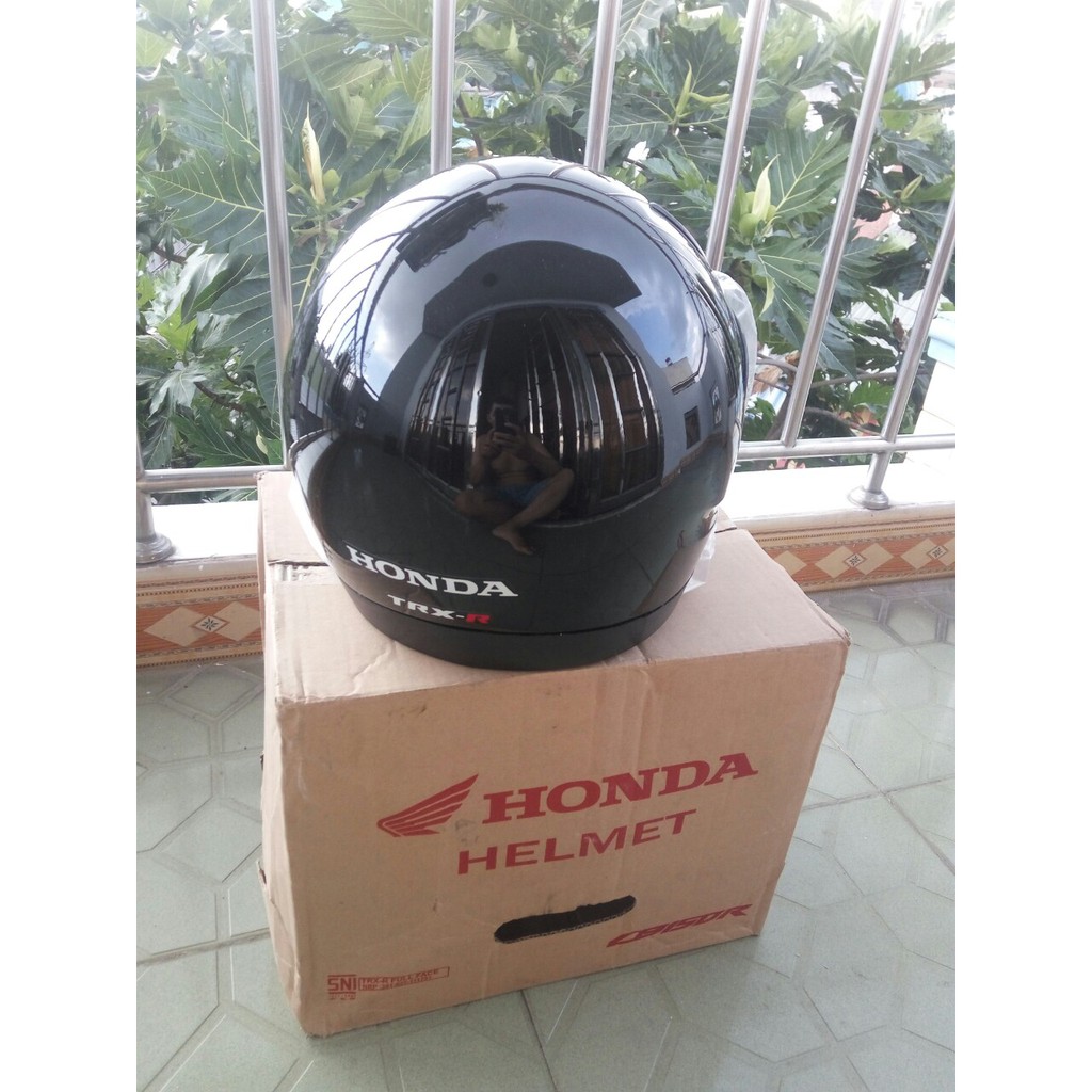 Nón honda fullface đen bóng nk theo xe CBR từ Indonesia