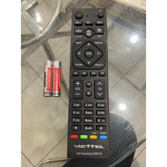 REMOTE ĐIỀU KHIỂN ĐẦU THU VIETTEL