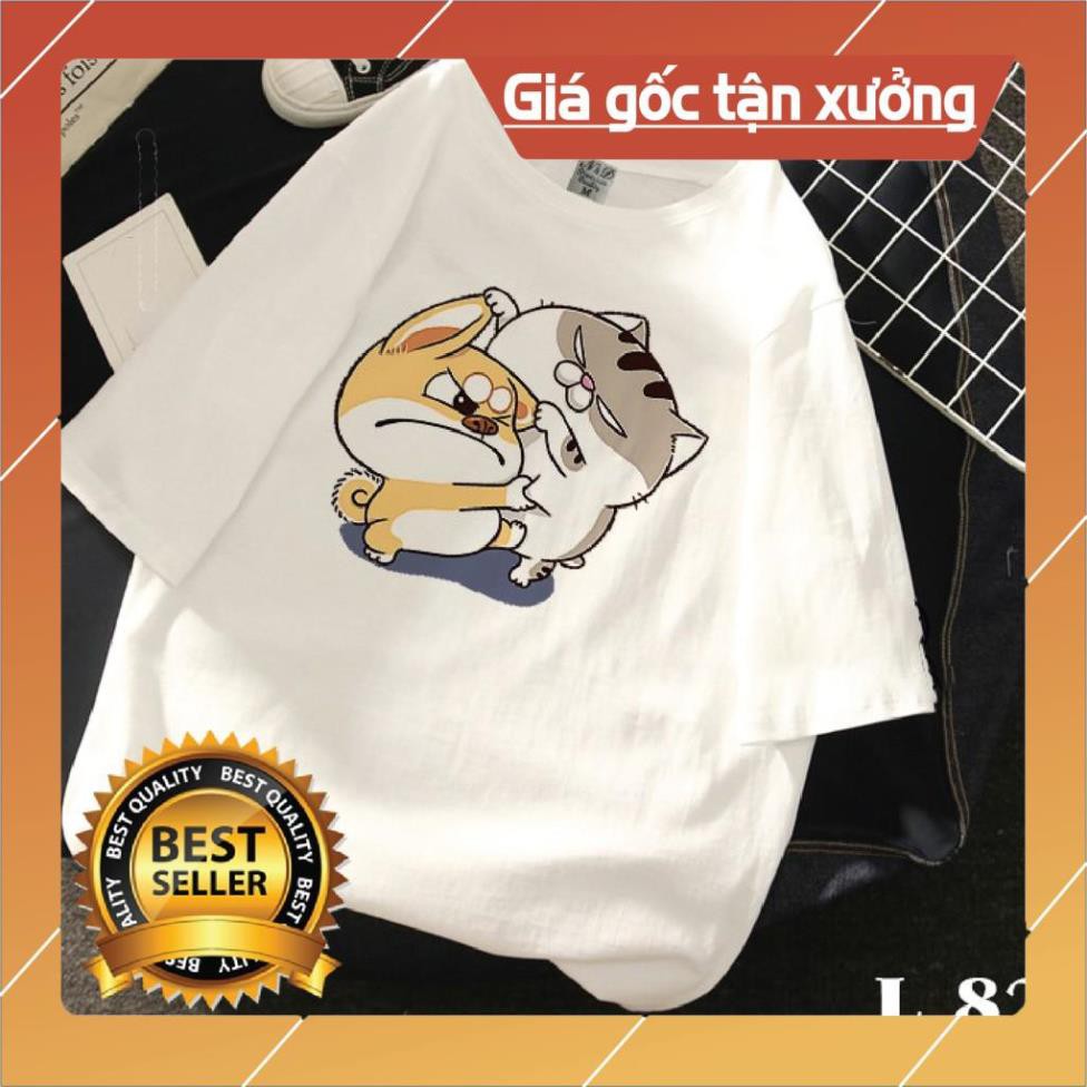 😍SALE HÈ😍 Áo Phông Đẹp Giá Rẻ Mèo Ami bụng bự siêu to khổng lồ