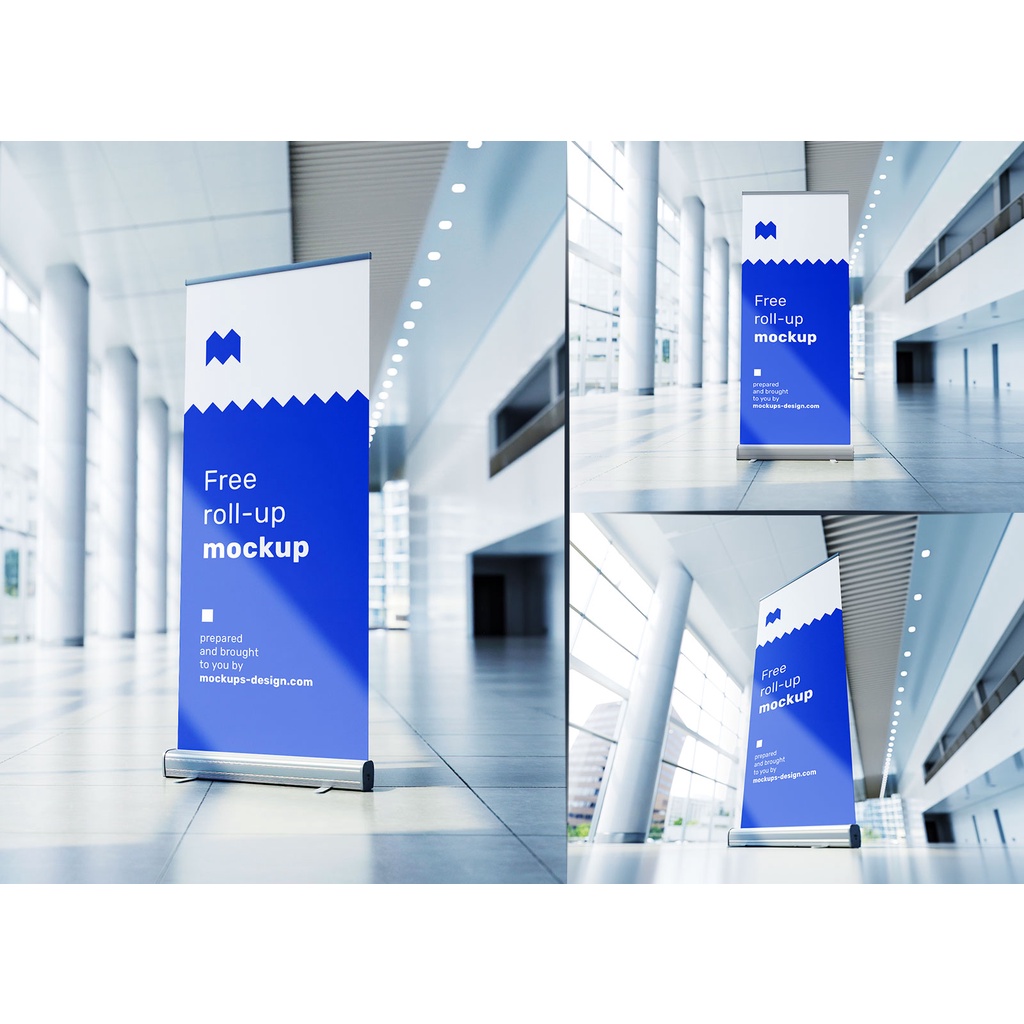 Standee cuốn nhôm tốt size 80*200 cm