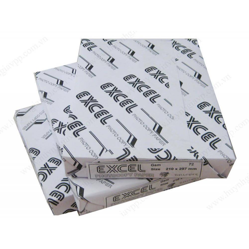 Giấy Excel A4 định lượng 70 gsm