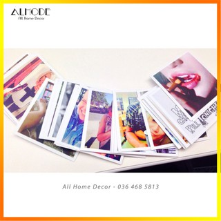 In ảnh A5 (15x21 cm) có ép plastic