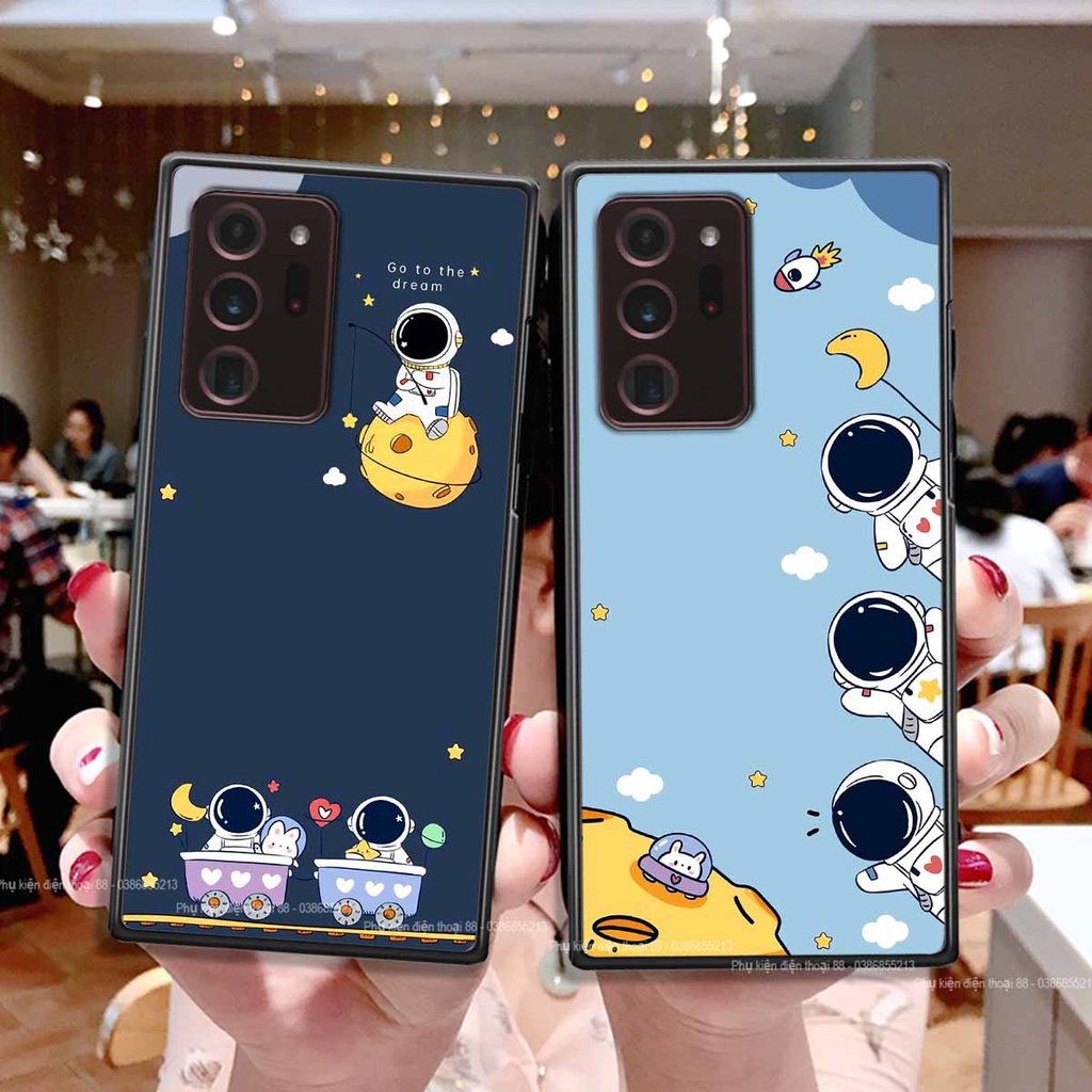 Ốp Samsung Note 20 Plus / Note 20 Ultra / Note 20+ hình bầu trời, phi hành gia đẹp, ốp lưng điện thoại samsung galaxy vi