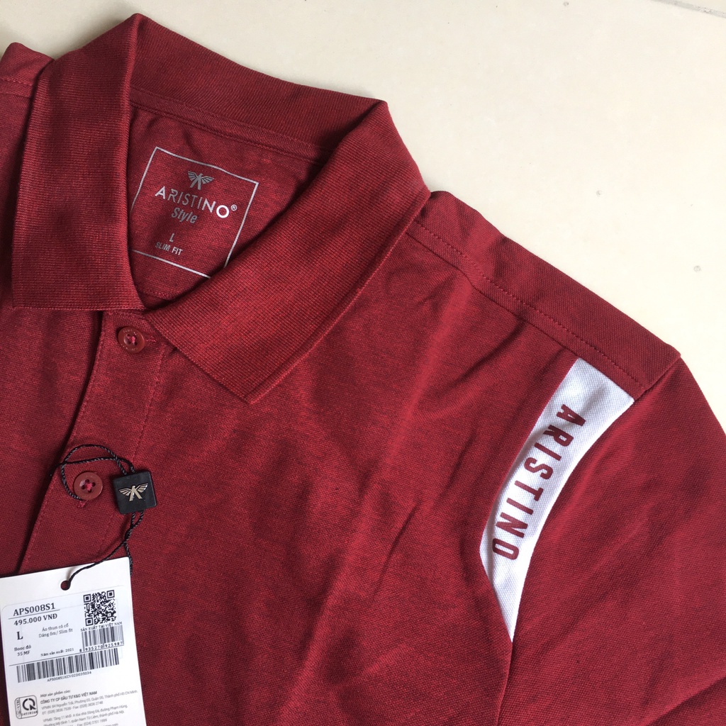 Áo Polo Aristino APS008s1 Slim 4 Màu có M/L/XL/XXL