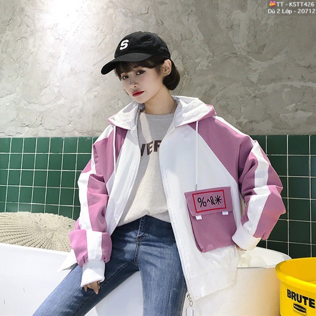 🌵 𝐓𝐡𝐞𝐔𝐥𝐳𝐳𝐚𝐧𝐠 🌵 CM Áo Khoác Dù Phối Tay Túi Hộp (Kèm Video, Hình Thật) | BigBuy360 - bigbuy360.vn