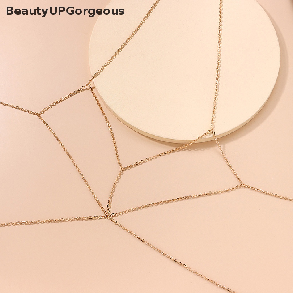 [BeautyUPGorgeous] Vòng cổ Mắt Xích Đeo Bikini Nhiều Lớp Quyến Rũ Cho Nữ