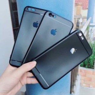 [ Rẻ Vô Địch] Ốp Lưng Iphone Su Táo Si Đen 5, 5s, 6, 6s, 6plus, 6splus, 7plus, 8plus