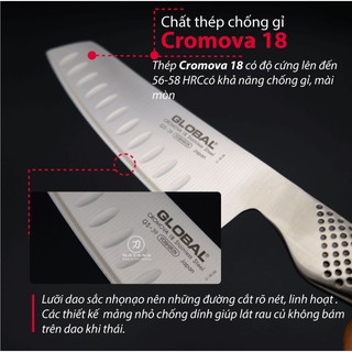 DAO BẾP GLOBAL GS39 NAKIRI